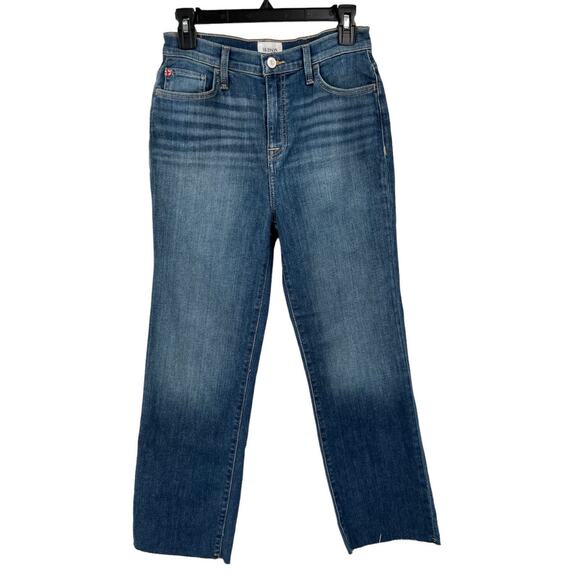 Hudson Jeans Noa mid rise straight crop blue size 25 - Picture 1 of 6